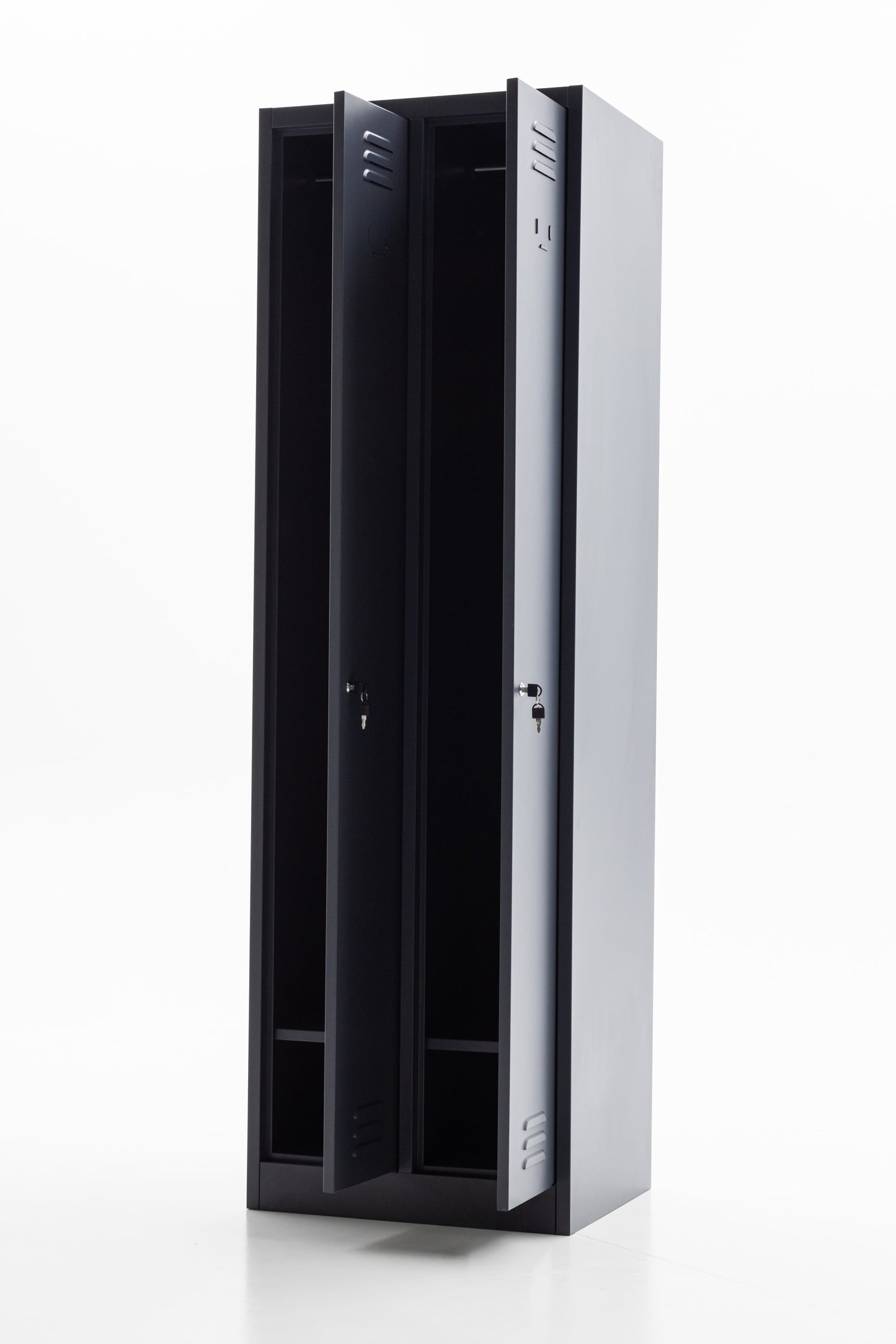 LockNLoad 2-Deurs Lockerkast 60x50x195cm Antracietgrijs