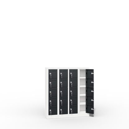 MOBIELE TELEFOON OPBERGKAST 5-LAAGS 20 DEUREN (810x200x920mmH)
