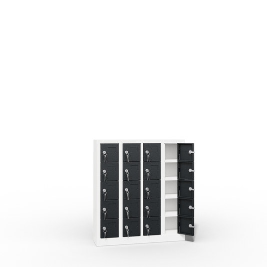 MOBIELE TELEFOON OPBERGKAST 5-LAAGS 20 DEUREN (810x200x920mmH)