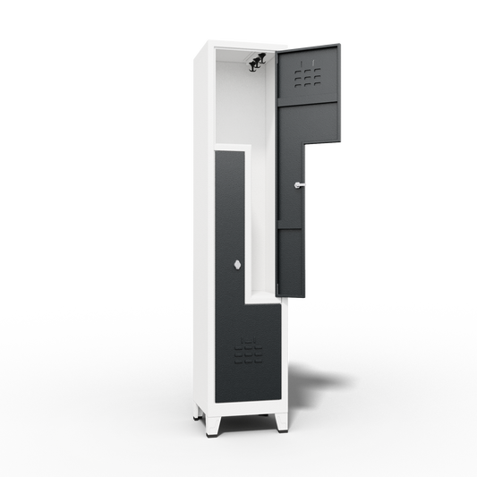 Z-DEUR KAST DUBBELE LAAG 2 DEUREN (410x400x1850mmH)