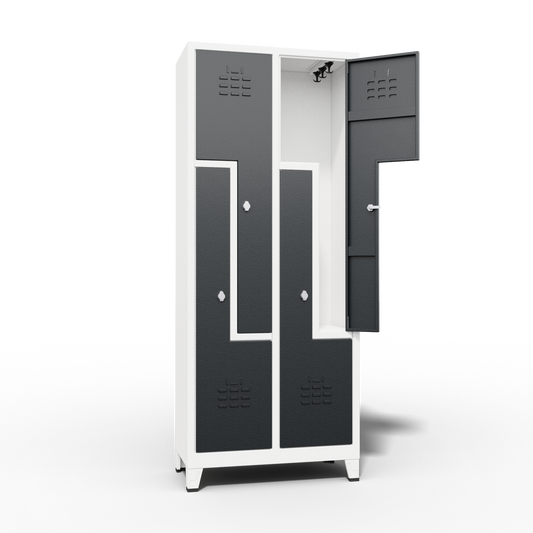 Z-DEUR KAST DUBBELE LAAG 4 DEUREN (790x400x1850mmH)