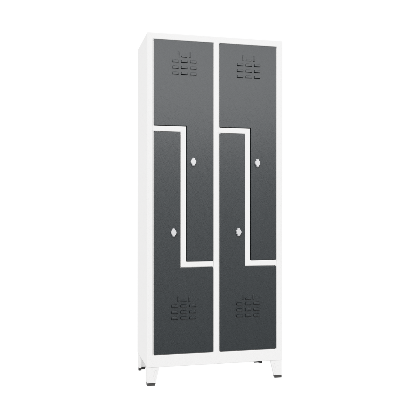 Z-DEUR KAST DUBBELE LAAG 4 DEUREN (790x400x1850mmH)