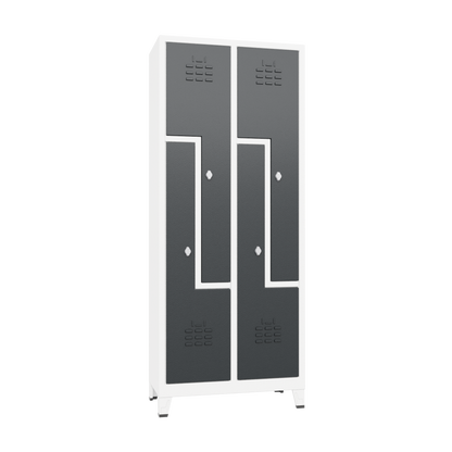 Z-DEUR KAST DUBBELE LAAG 4 DEUREN (790x400x1850mmH)